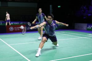 Peraih medali emas di Olimpiade Apriyani Rahayu tak diberangkatkan ke Kejuaraan Asia April mendatang. Ufoto: PBSI) 