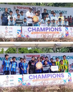 Tim Pendowo FC U10 (foto atas) dan U12 meraih posisi III di LTS Nasional 2026.