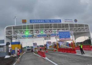 Pintu Tol Trans Jawa di wilayah Paiton, Kabupaten Probolinggo. Pintu ini sudah mulai beroperasi Rabu (30/9/2026).
