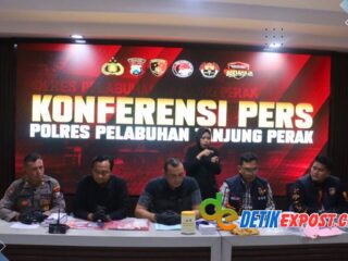 Polres Tanjung Perak Berhasil Amankan Pelaku Otak Pembunuhan Di Wonokusumo Surabaya