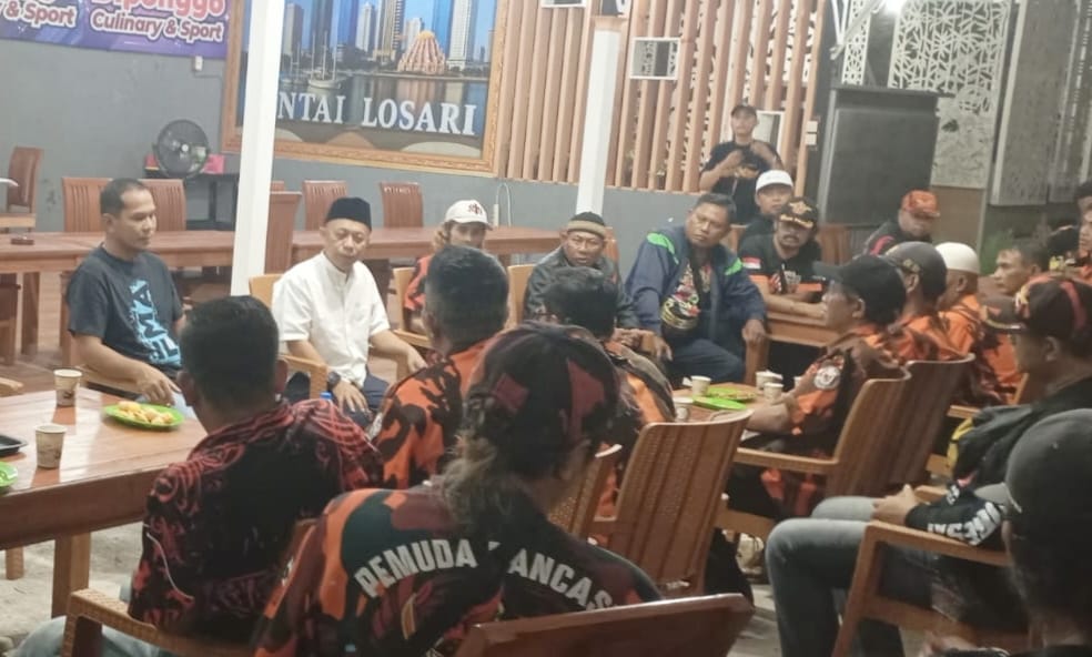 Majelis Pimpinan Cabang (MPC) Pemuda Pancasila Kota Surabaya bersama Lembaga Komando Inti (KOTI) Mahatidana menggelar silaturahmi Ramadhan pada Minggu (22/2/2026) di Diponggo Kulinari & Sport, Surabaya
