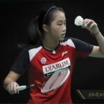 Jolin Angelia ketika membela klubnya, Djarum, Kudus, Jawa Tengah, dalam sebuah pertandingan. (foto: pb djarum)