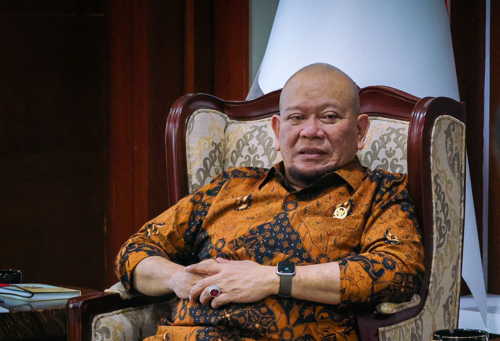 Anggota DPD RI asal Jatim AA La Nyalla Mahmud Mattalitti.