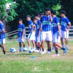 Para pemain Celebest FC saat berlatih di Lapangan Klodran, Karanganyar, Jawa Tengah, Senin pagi (15/6/2026).