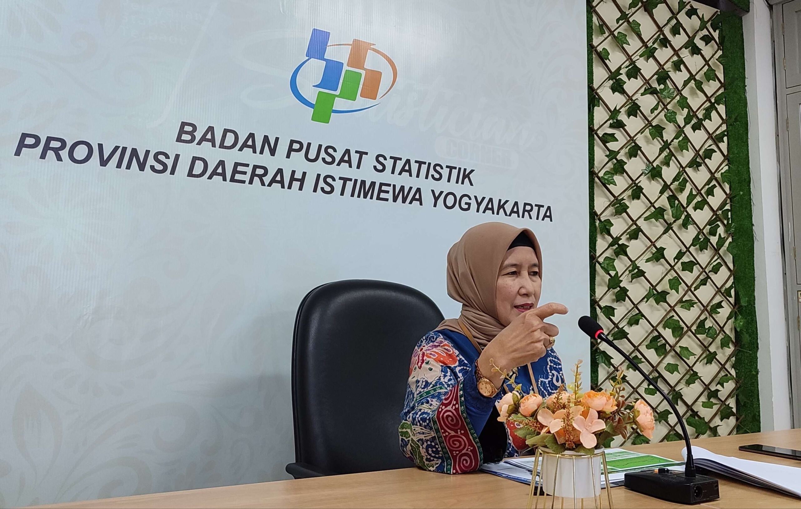 Pelaksana Tugas (Plt) Kepala BPS Jatim Herum Fajarwati.