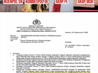 Wilson Lalengke Resmi Laporkan Kapolda Sumsel Shandi Nugraha Ke Divpropam Mabes Polri